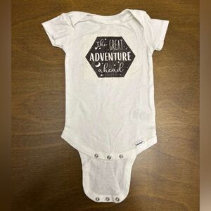 Gerber Unisex Baby Short Sleeve Bodysuit White 6-9 Months (0399)